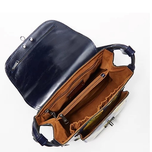 Patricia Nash Bags Patricia Nash Leandra Flap Leather Crossbody Bag